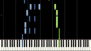Цыганочка (пианино) [Synthesia]