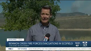 Latest on wildfires burning across Utah