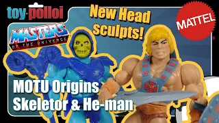 Origins New Heads He-Man & Skeletor Masters of the Universe Review - Wave 5 - Toy Polloi