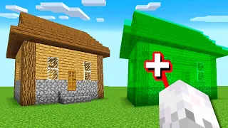 Trolleé con HACKS en CASA vs CASA 😂 Minecraft