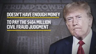 Latest: Trump is unable to make $464 million bond in civil fraud case, his lawyers tell court