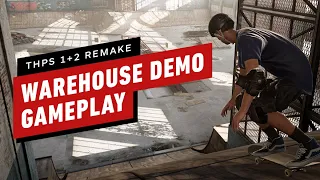 Tony Hawk Pro Skater 1+2 Remake - Warehouse Demo Gameplay