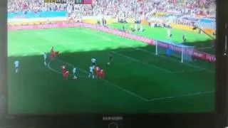 Penalty Germany v Serbia