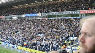 7,700 Leeds fans singing Marching On Together away at Blackburn 20/10/18