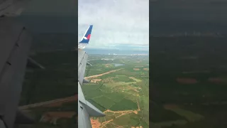 Посадка Паттайя, аэропорт Утапао, Boeing 757-200 Azur-Air