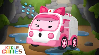 Rescue the Crying Ambulance! | Robocar Poli | KIGLE GAMES