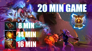 TOP 1 ARC WARDEN - Победил за 20 MIN без урона