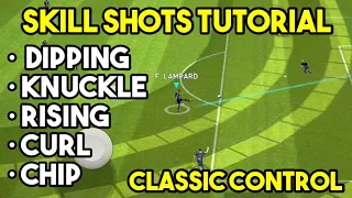 All Type Skill Shots Tutorial (Classic Control) Pes 2021 Mobile