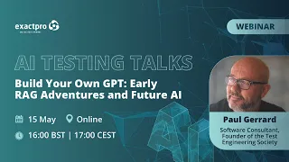 AI Testing Talks 2024: Build your own GPT