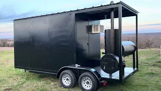 Johnson smokers kitchen trailer