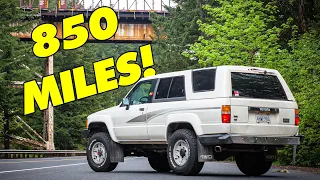 5vz swapped 89 4runner FIRST DRIVE