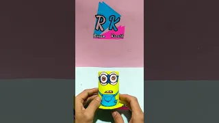 Cara membuat tempat pensil dari botol bekas dan kertas origami