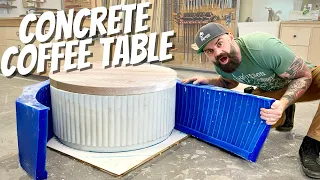 Concrete Coffee Table || DIY Concrete Mold Making