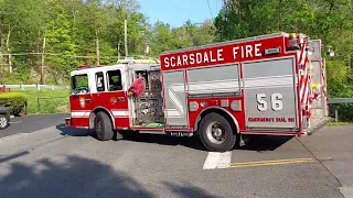 SCARSDALE NEW C2432, E56 & E54 WITH L28 CLEARING FROM A CALL 5/15/22