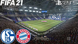 (PS5) FIFA 21 Schalke 04 vs Bayern München (4K HDR 60fps) Bundesliga MATCH PREDICTION HIGHLIGHTS