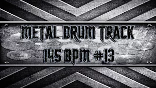 Modern American Heavy Metal Drum Track 145 BPM (HQ,HD)