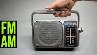 Panasonic RF-2400D AM/FM Radio. Nice Tuner.