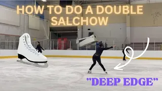 How to do a ⭐️DOUBLE SALCHOW⭐️