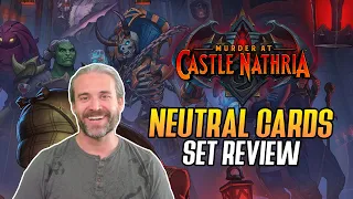 (Hearthstone) Murder at Castle Nathria Set Review - Neutral Cards