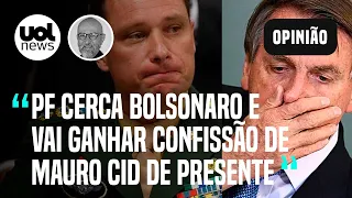 Josias: PF vai ganhar presente de Mauro Cid e cerca Bolsonaro para convocá-lo para novo depoimento