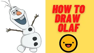 #shorts How to Draw Olaf. Drawing Olaf | Как нарисовать Олафа