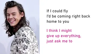 SING WITH ONE DIRECTION - If I could fly