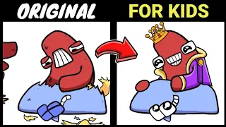 Alphabet lore KING (4kids censorship)
