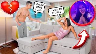 Came Back From The CLUB Drunk Prank On Boyfriend!! *GOES CRAZY*