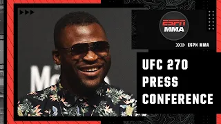 UFC 270 Press Conference | ESPN MMA