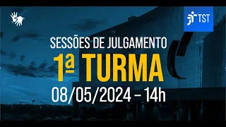 1ª Turma | Assista à sessão do dia 08/05/2024 - Tarde