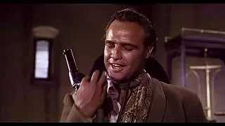 One-Eyed Jacks (1961) - Satchel Bags Of Gold Coins | Western Bank Robbery Scene