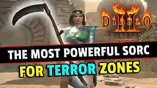 THIS SORC SHREDS ANYTHING !! Nova with Infinity scythe - Diablo 2 resurrected