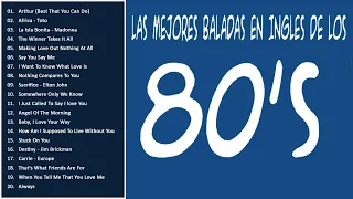 Las Mejores Baladas En Ingles De Los 80 y 90 - Mix Romanticas Vietjtas En Ingles 80's