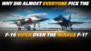 Was The Viper The Right Choice ? Mirage F-1 Vs F-16 Viper | Digital Combat Simulator | DCS |