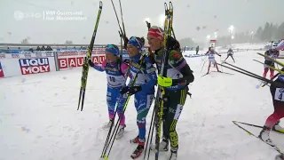 Biathlon WM - " Massenstart Damen " - Östersund 2019 / Mass Start Women