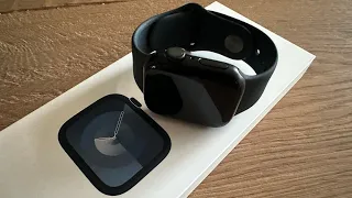 Apple Watch Series 9 41mm Midnight Aluminium Unboxing