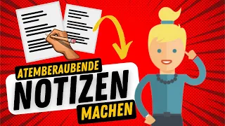 Richtig Notizen machen: 5 Fehler, die du unbedingt vermeiden musst! 🗒️✍️