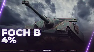 ВСЕ, Я ПОЕХАЛ - ТРИ ОТМЕТКИ FOCH B - ЕЩЕ 4%