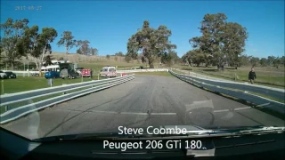 CAMS Club Challenge, Collingrove Hillclimb, Peugeot 206 GTi 180