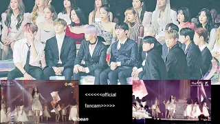 Wanna One reaction to (G)i-dle - HANN(alone) , Latata [MMA 2018]