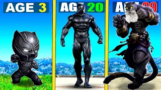 Surviving 99 YEARS As BLACK PANTHER in GTA 5 (GTA 5 MODS)