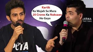 Karan Johar Loses 20 crores After Removing Kartik Aryaan From Dostana 2