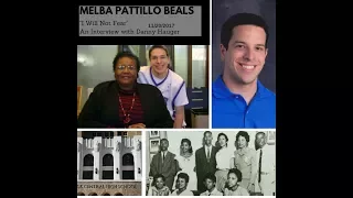 Melba Pattillo Beals Interview "I Will Not Fear" with Danny Hauger 11/20/2017