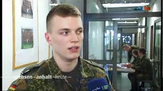 Bundeswehr Weißenfels MDR Sachsen-Anhalt-Heute-01.03.2011