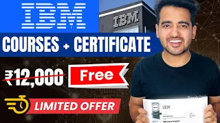8 IBM Free Certification Courses For Students | Data Analyst & Cyber Security Courses in 2024