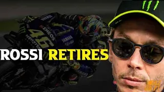 Valentino Rossi has announced his retirement | Raz on F1