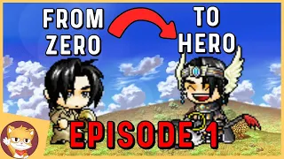 Zero To Hero | Episode 1 | MapleStory Progression | GMS | Reboot