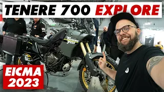 New 2024 Yamaha Tenere 700 Explore Unveiled! EICMA 2023
