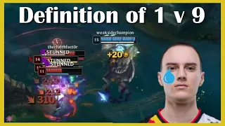 Midbeast reacts to Perkz getting absolutely destroyed by this Gnar