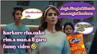 Akshay kurkure cha,owa // garo funny video 🤣😂